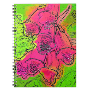 FOXGLOVES NOTEBOOK