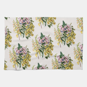 Foxgloves Tea Towel
