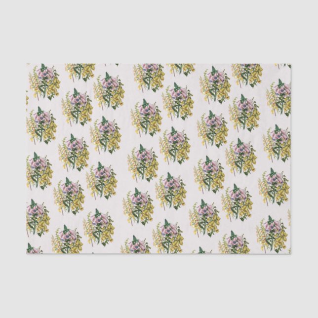 Foxgloves Tissue Paper (Front)