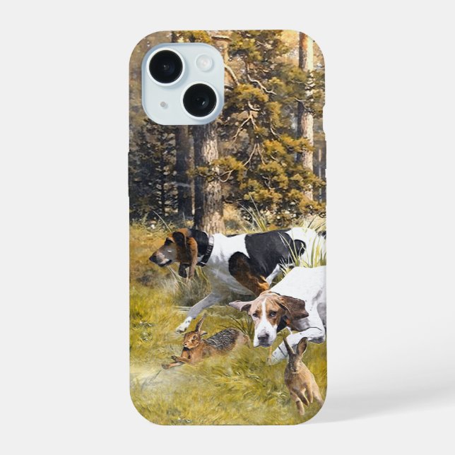 Foxhound  iPhone 15 case (Back)