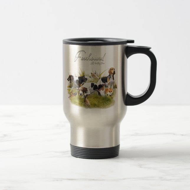 Foxhound  travel mug (Right)