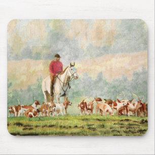 Foxhunt Mouse Mat