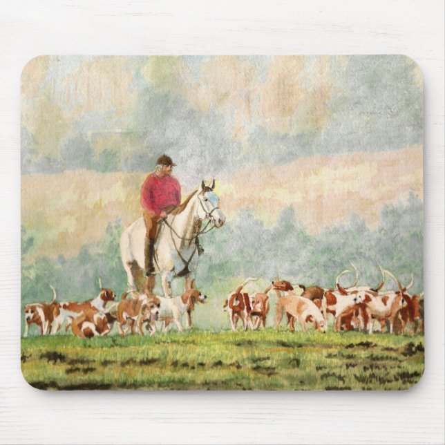 Foxhunt Mouse Mat (Front)