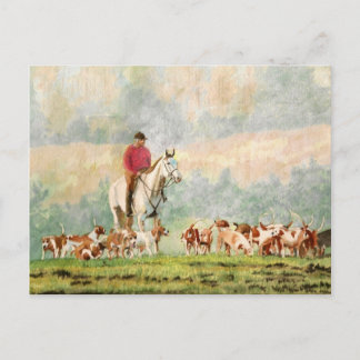 Foxhunt Postcard