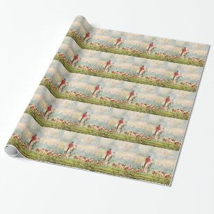 Foxhunt Wrapping Paper