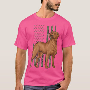 Foxred Lab American Flag Fox Red Labrador Retrieve T-Shirt
