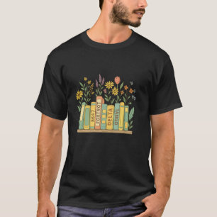 Foxtrot Delta Tango Book Lover Floral for Women T-Shirt
