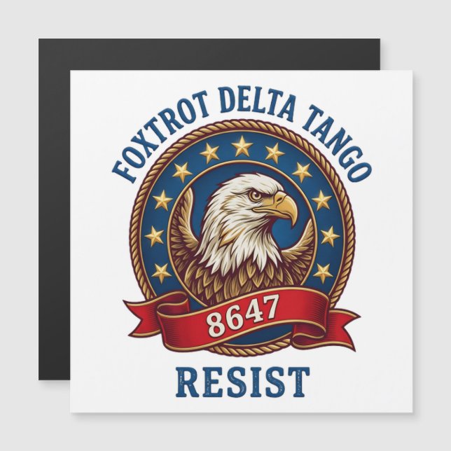 Foxtrot Delta Tango Resist (Front/Back)