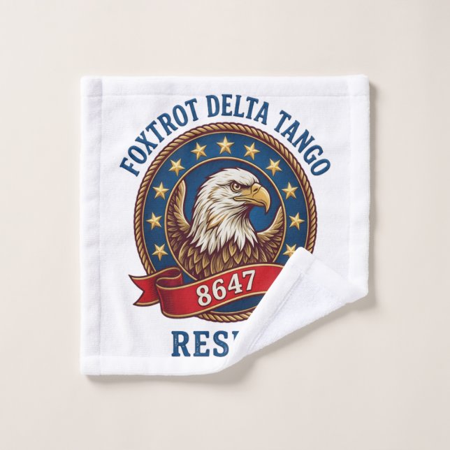 Foxtrot Delta Tango Resist Wash Cloth (Wash Cloth)