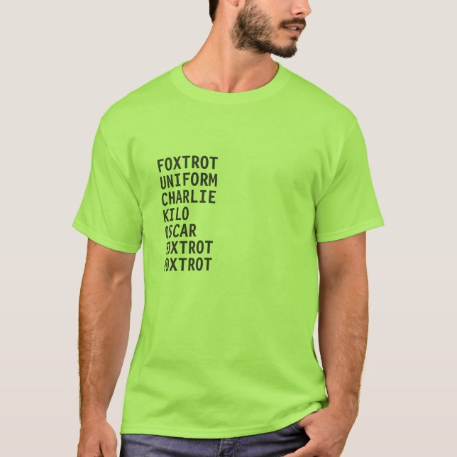 FOXTROT... T-Shirt (Front)