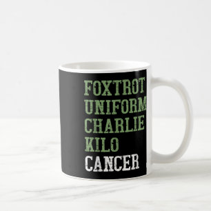 Foxtrot Uniform Charlie Kilo - For Lung Cancer Awa Coffee Mug