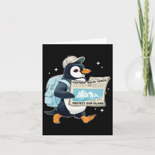 Foxtrots Deltas Tangos Penguins Anti Trump 1 Card