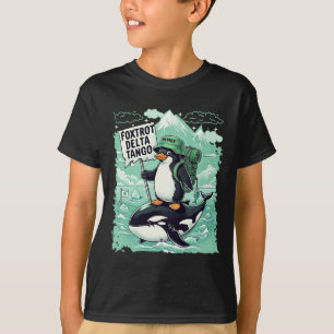Foxtrots Deltas Tangos Penguins Anti Trump T-Shirt