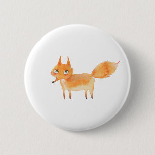 Foxy 6 Cm Round Badge