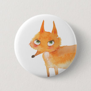 Foxy 6 Cm Round Badge