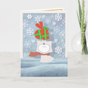 Foxy and Cottontail Wrapped Card