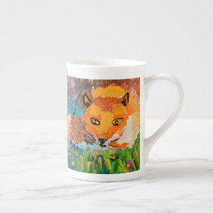 Foxy Bone China Mug