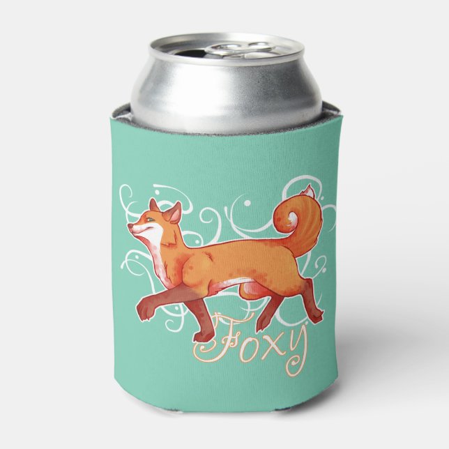 Foxy Can Cooler (Can Front)