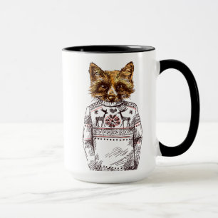 Foxy Dressed Fox Mug