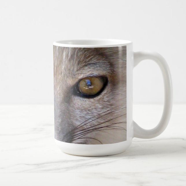Foxy eyes coffee mug (Right)