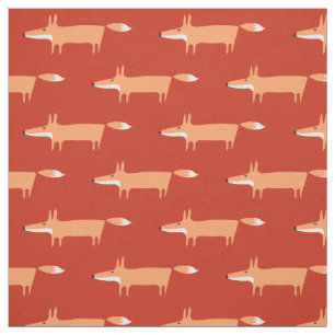 Foxy fabric: Rust Fabric