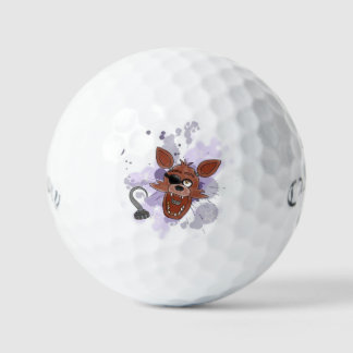 Foxy fnaf golf balls