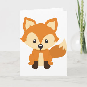 Foxy fox card