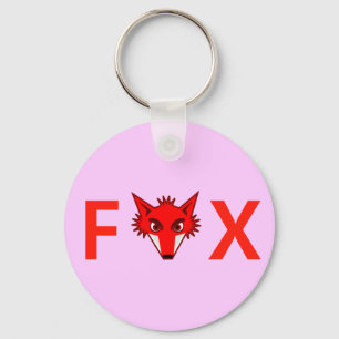 Foxy Fox Key Ring