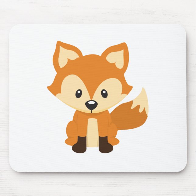 Foxy fox mouse mat (Front)