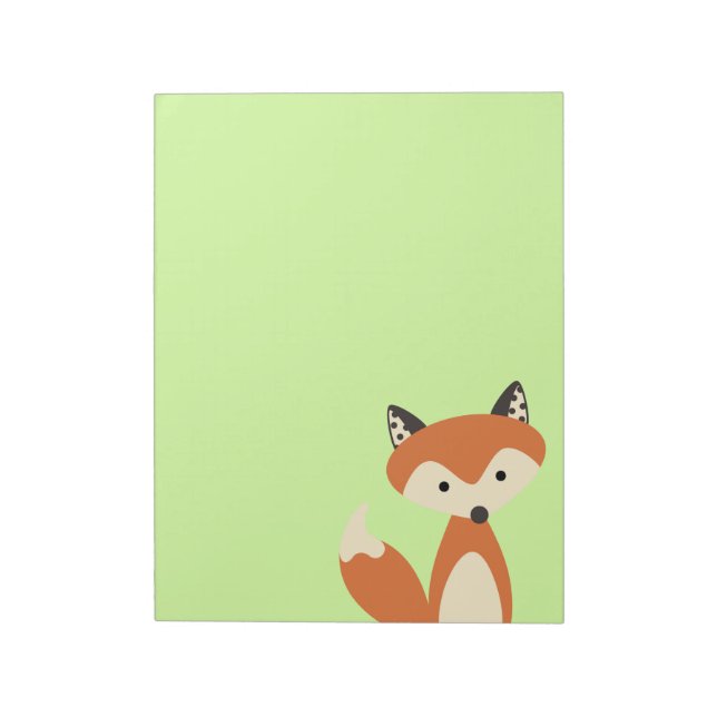 Foxy Fox Notepad (Rotated)