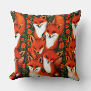 Foxy Fun   Cushion