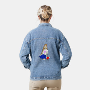foxy girl  denim jacket