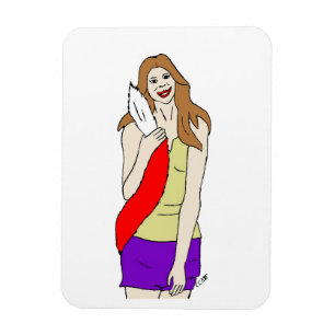 foxy girl magnet