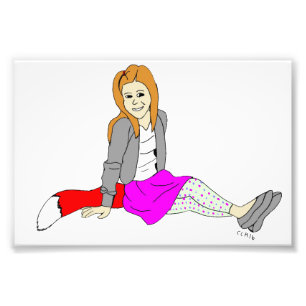 foxy girl  photo print