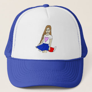 foxy girl  trucker hat