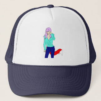 foxy girl   trucker hat