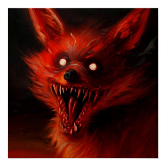 Foxy | Glossy Paper Print (Front)