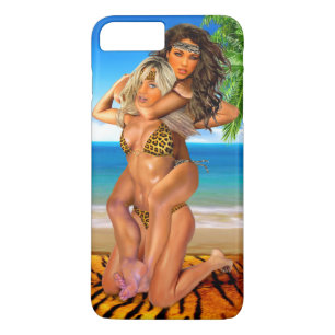 Foxy Jungle Wrestlers iPhone 8 Plus/7 Plus Case