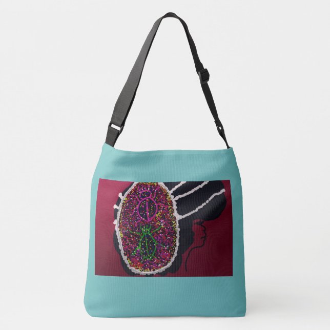 Foxy Ladybug Bride Crossbody Bag (Back)