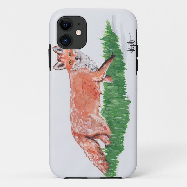Foxy Loxy Case-Mate iPhone Case (Back)
