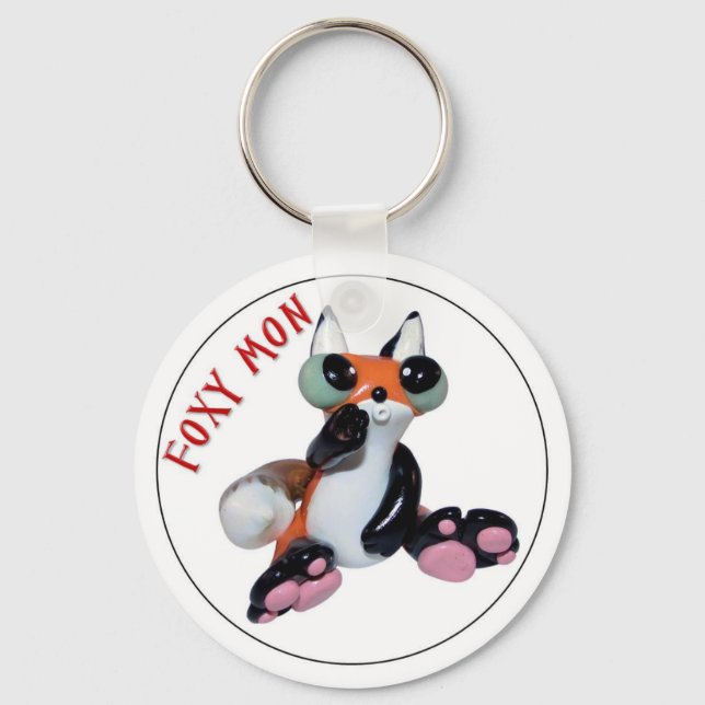 Foxy Mon the Keychain (Front)