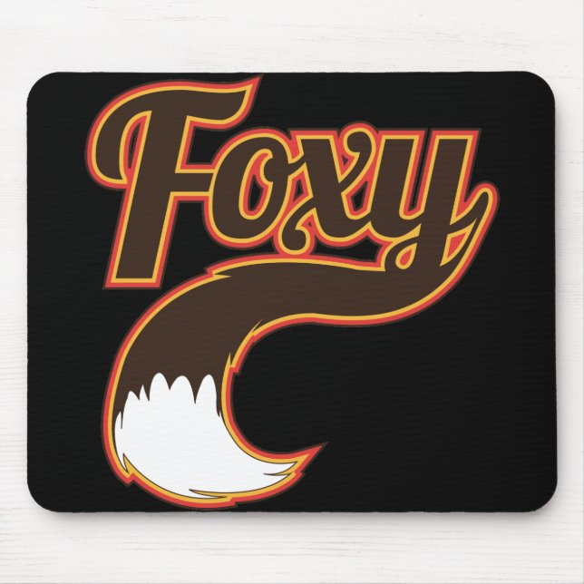Foxy Mouse Mat (Front)