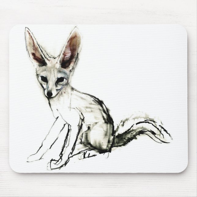 Foxy Mouse Mat (Front)