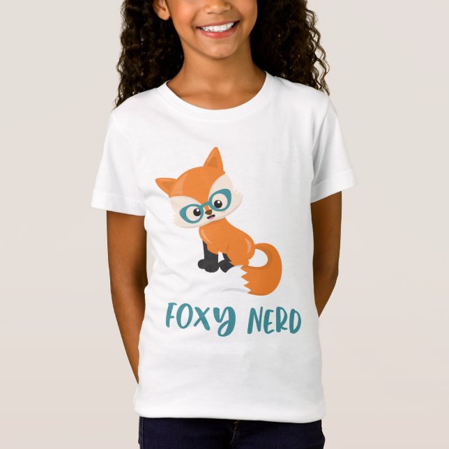 Foxy Nerd T-Shirt (Front)