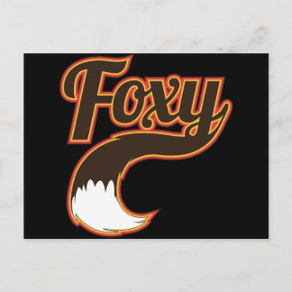 Foxy Postcard