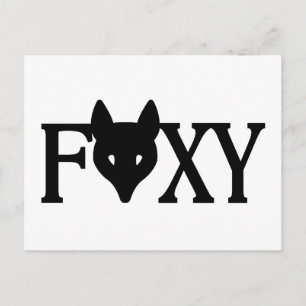 Foxy Postcard