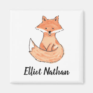 Foxy Solo Custom Name Magnet