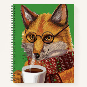 Foxy Tea Time Notebook
