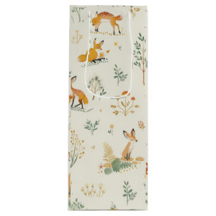 "Foxy Wine Gift Bag" Bag