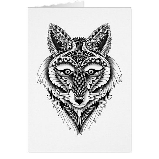 Foxy Wolf Card